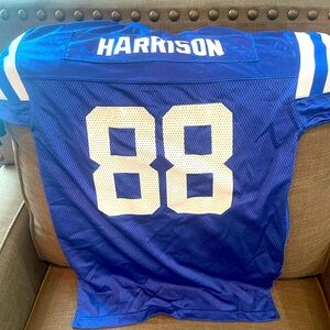 Indianapolis Colts Marvin Harrison #88 NFL Reebok On Field Jersey Mens